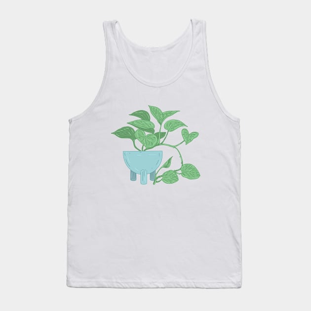 Pastel Pothos Tank Top by DearestQ